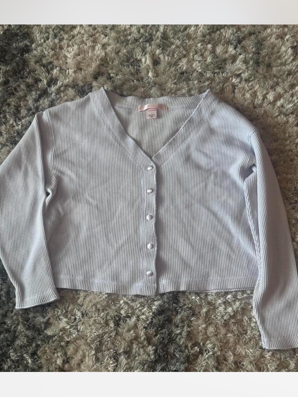 1999 Vintage Victoria’s Secret Lilac Button Up 💜 Y2K size XS can fit up to med